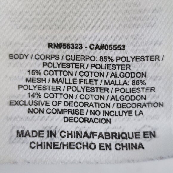 Nike active wear / athletic racer back tank top white yellow stripes women's M - Picture 6 of 10